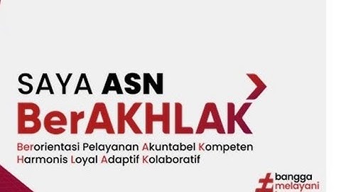 IMPLEMENTASI CORE VALUE ASN BERAKHLAK