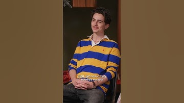 #TimothéeChalamet shares who his industry mentors are! #ACompleteUnknown #Shorts
