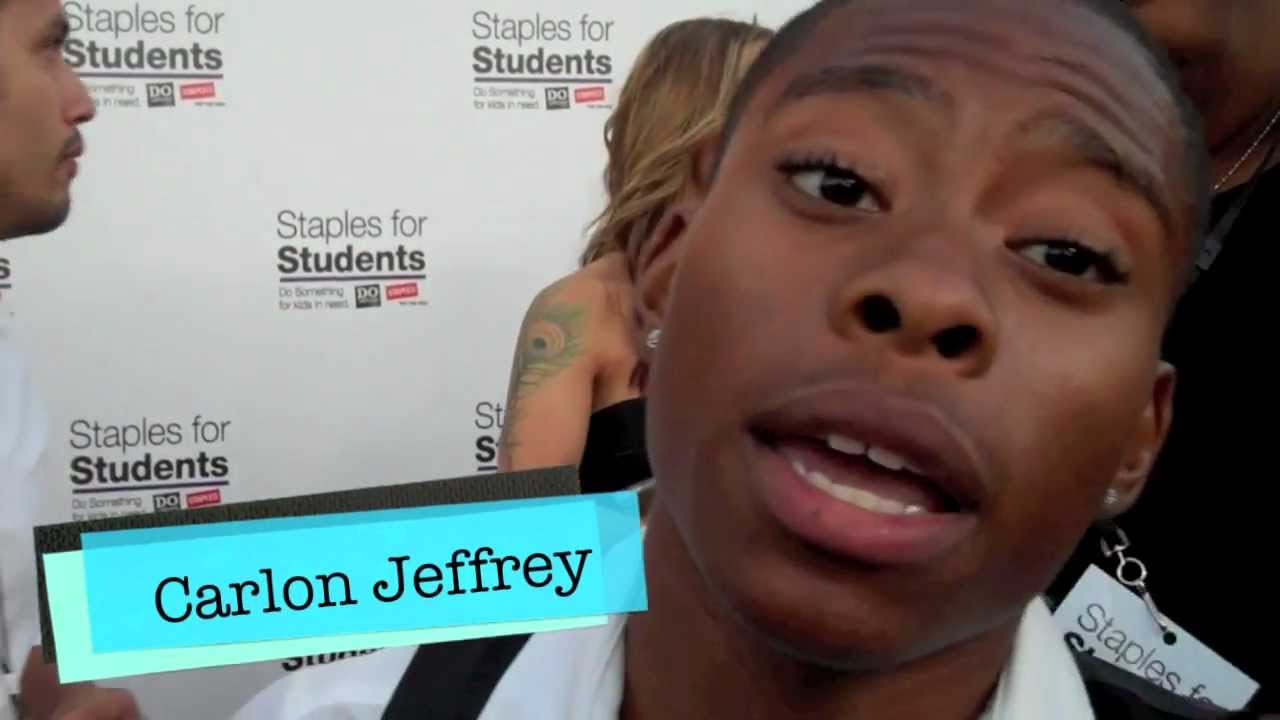 Carlon Jeffery Interview: 2012 Staples For Students Teen Choice Awards After Party