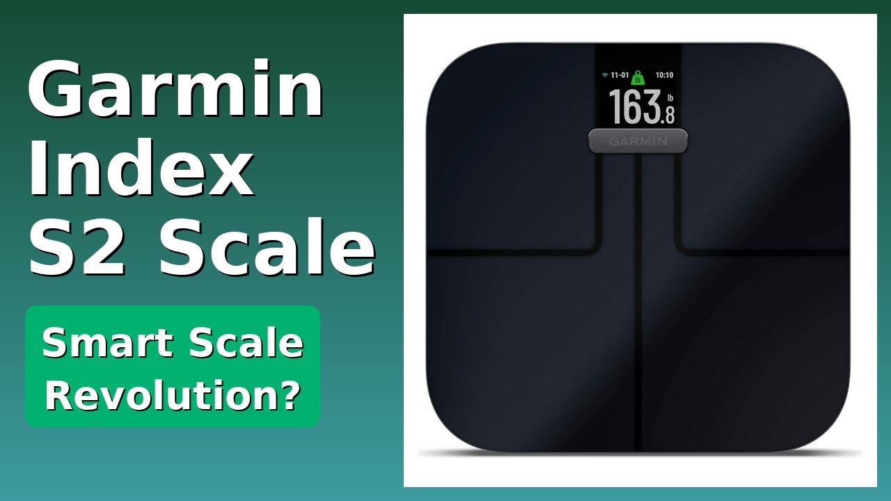 REVIEW (2026): Garmin Index S2 Scale. ESSENTIAL details. - YouTube