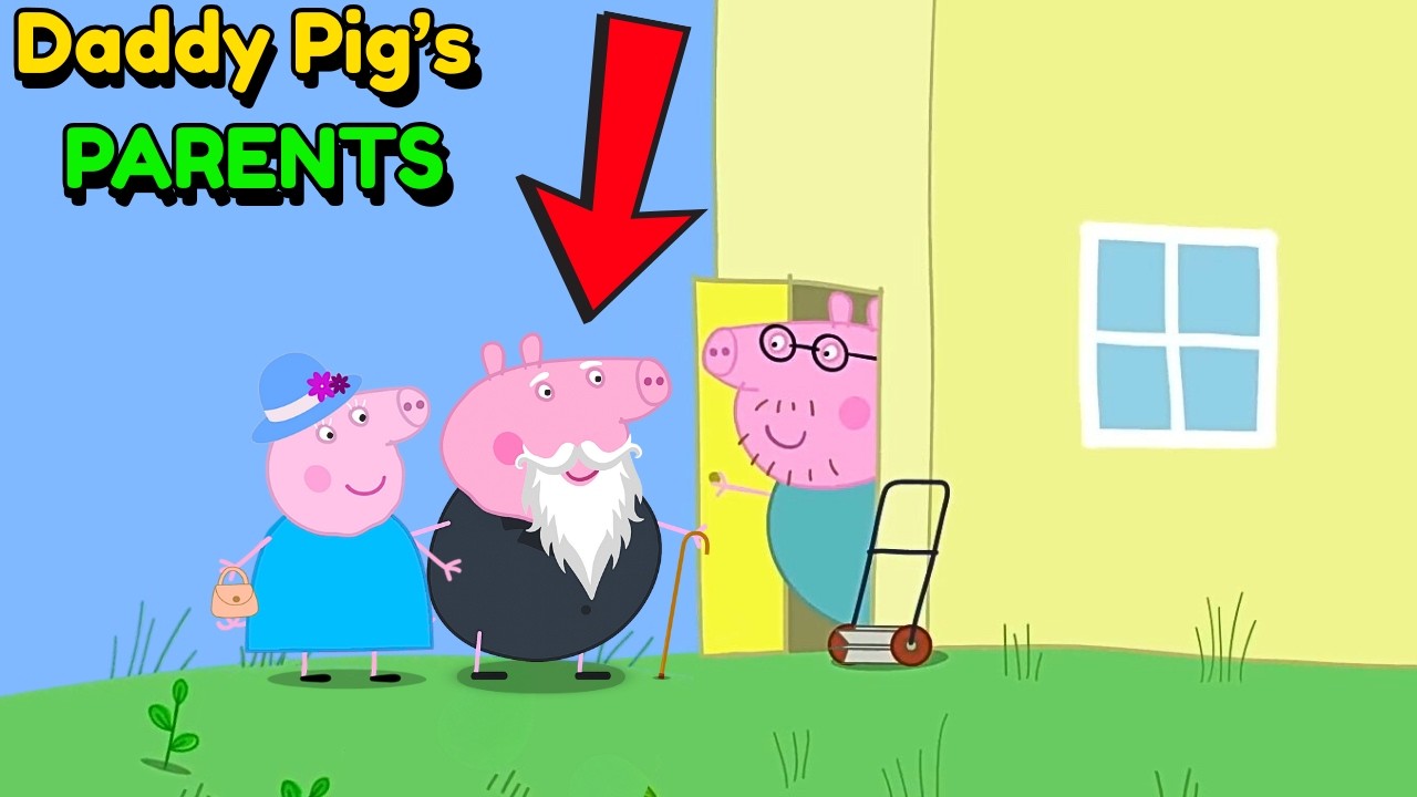 Почему мы НИКОГДА не видим родителей Папы Свина? Загадка Свинки Пеппы