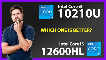 INTEL Core i5 10210U vs INTEL Core i5 12600HL Technical Comparison
