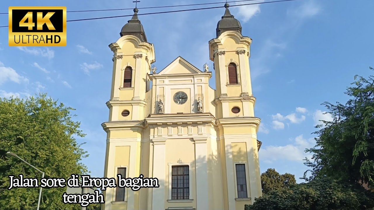Evening walk in Galanta Slovakia