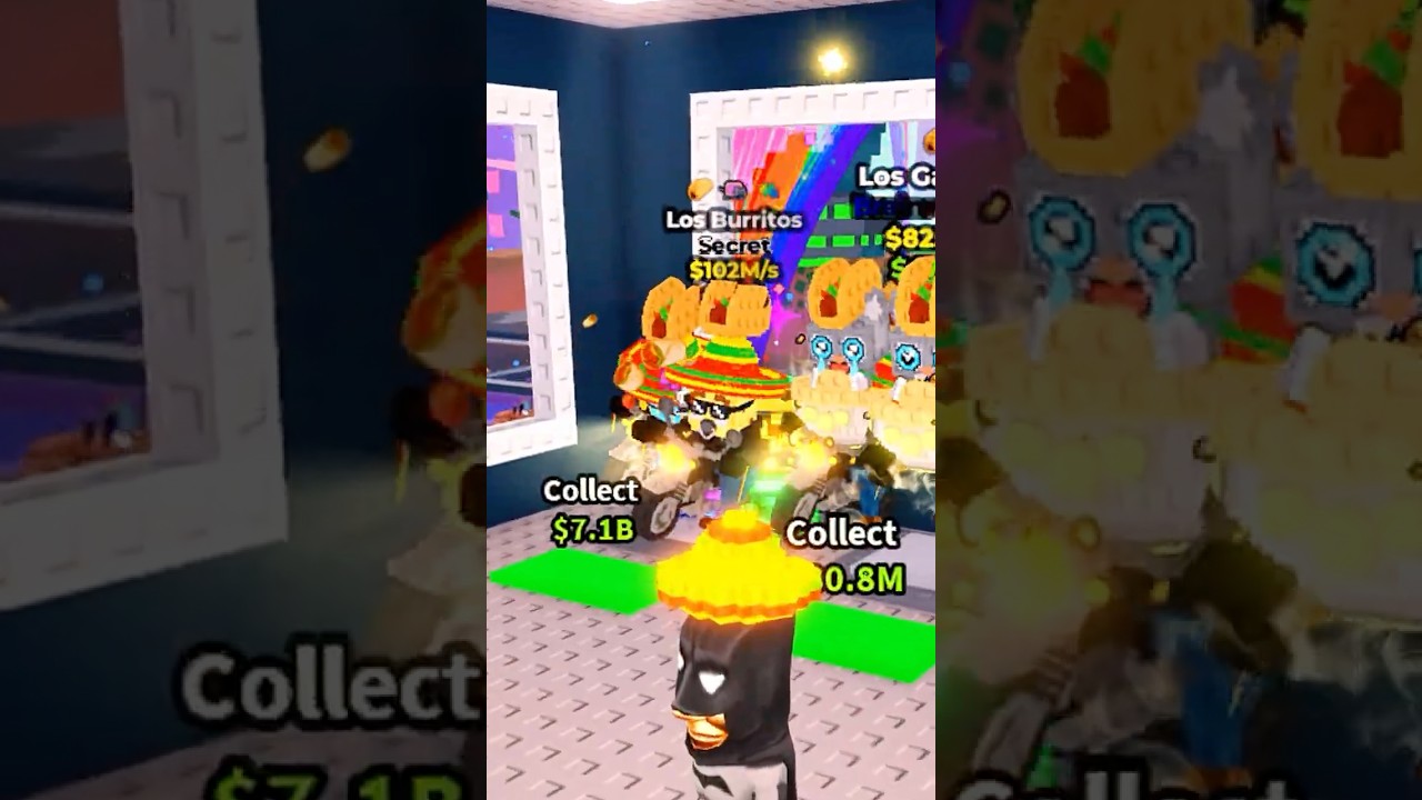 Новое обновление W или L | Я получил Los Burritos с 10-кратной удачей в «Украсть мозгорота»😍😱