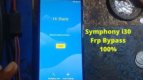 Symphony i30 Frp Bypass Without Pc #Symphony-i30-Frpbypass #frpbypass