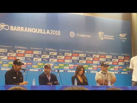 Victor Ariza hablando de los Centroamericanos