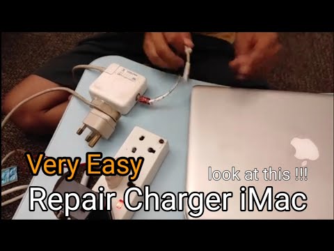 Cara Membuka dan Memperbaiki Charger iMac Yang Rusak || Banyak Yang Belum Tau Trik ini !!! @MasWardoyo23