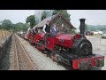 Ffestiniog Narrow Gauge Steam Railway Festrail Hunslet 125 Gala June 2018 Part 3