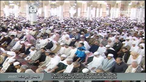 صلاة العشاء السبت 2-5-1436 للشيخ عبدالمحسن القاسم من آخر سورة إيراهيم
