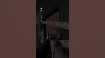 Shooting Enemies Through Broken Window: Intense Action! #gaming #shorts