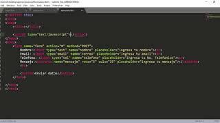 validar formulario html con javascript