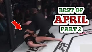 MMA \& Boxing Knockouts, Best Of April 2024 | Part 2