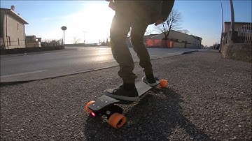 Eskating Dual Beast 12s5p 190kv Focbox Orange AT wheels