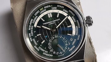 Time Setting Frederique Constant Classic Worldtimer