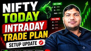Nifty Prediction Today 🔥 Intraday Setup, Support &amp; Resistance Levels