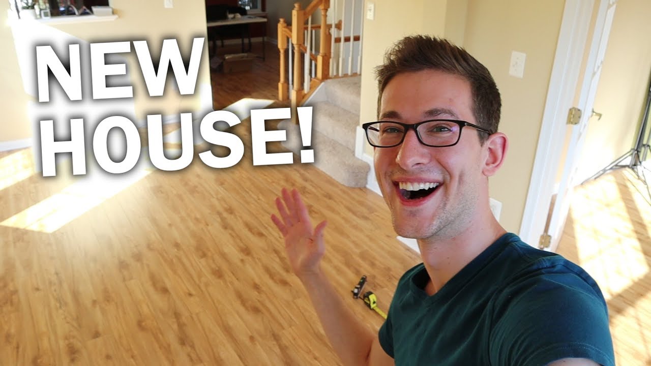 NEW EMPTY HOUSE TOUR - JOSH BINDER (finally Moved In) - YouTube