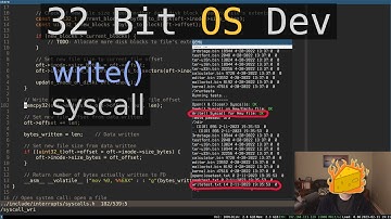 Write() Syscall | 32 Bit OS Dev (in C)