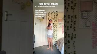 13th day of school! (This is After school since as I have to wear uniform! || #preppy #ootd 🎃👻💕💐