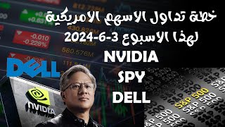 خطة تداول الاسهم لهذا الاسبوع 3-6-2024 ... Nvidia ,Spy,Dell