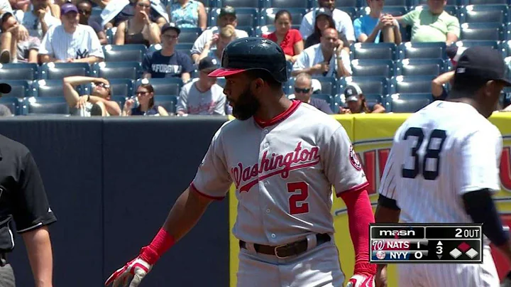 WSH@NYY: Span knocks in Espinosa with double to left