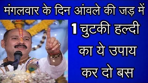 मंगलवार के दिन आंवले की जड़ में 1 चुटकी हल्दी का ये उपाय कर दो बस#pradeepmishra #upay