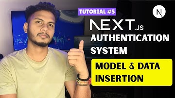 Next.js Authentication System #5 – Models & Create User Into Database (Without Bcrypt)