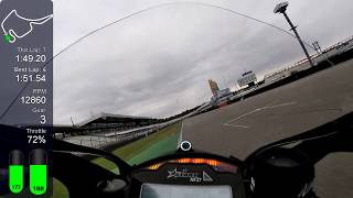 1.51.54 Hockenheim Onboard Zx-10R With Telemetry Data Eybis