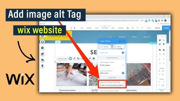How to add image alt tag wix website | Wix Image SEO