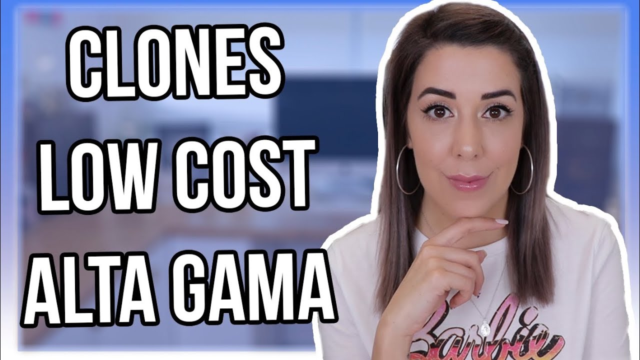 CLONES MAQUILLAJE LOW COST | VAIS A FLIPAR CON EL MAKEUP 😳