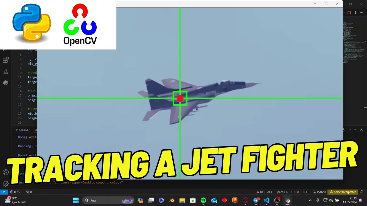 Tracking MiG-29 with 'AI swarm' | AI Computer Vision Target Tracking ...