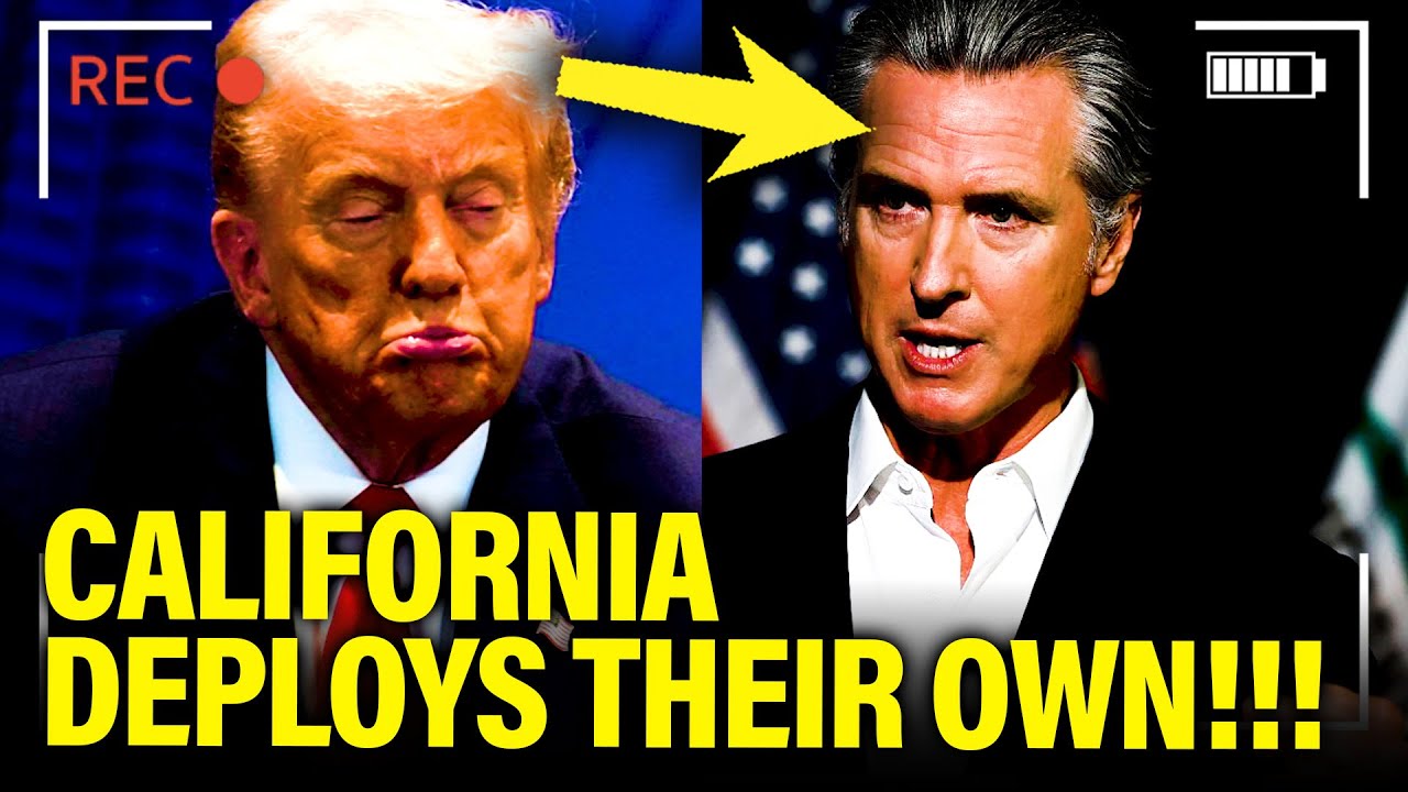Newsom Pulls POWER MOVE and OUTMANEUVERS Trump