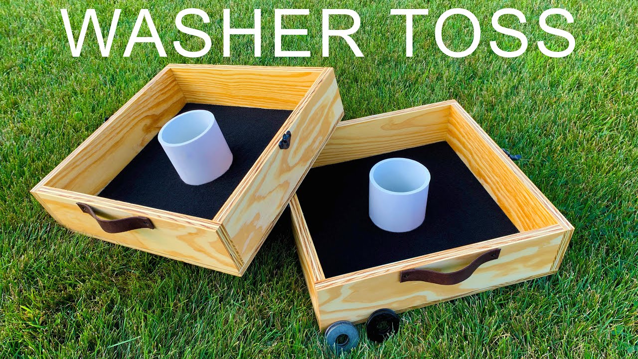 Washer Toss Game | How To Build and Play - YouTube