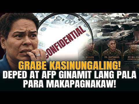 WALA NA,TAPOS NA SI SARA DITO SA PASAB0G NG DEPED AT AFP?!
