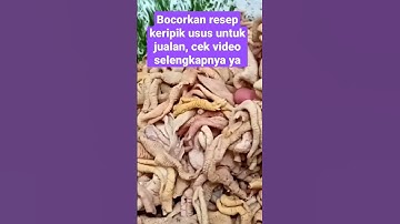 Thumbnail of Resep keripik usus crispy anti gagal cocok buat jualan #shorts #tataalyza #keripikusus #idejualan