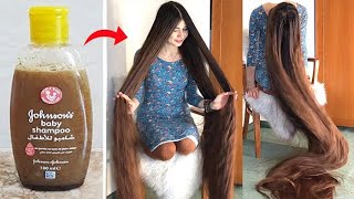 Add this ingredients to your shampoo and the result will impress you | long hair touches the ground