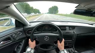 2006 MercedesBenz CLS 500 V8 306 Hp POV Test Drive | Drive Wave