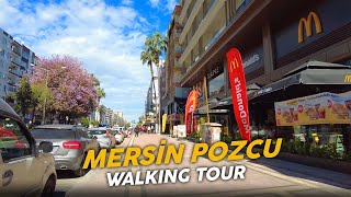 Mersin Pozcu Walking Tour | 4K Walk in Turkey