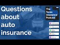 Answers to your auto insurance questions