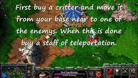 Warcraft 3 Human tips and tricks-part 1