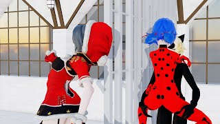 MMD Miraculous Ladybug X Yandere Simulator Wife Insurance