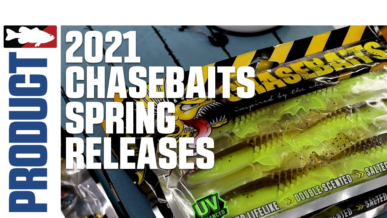 Chasebaits Curly Bait Grub, Flacid Shad, Fork Bait & Paddlebait - 2021  Spring Releases 