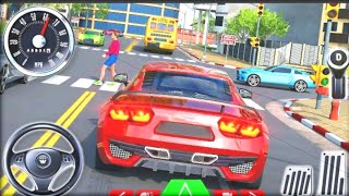 स्कूल ड्राइविंग कार सिमुलेटर 3डी - CitySUV Parking Multiplayer Driver ClassAndroid GamePlay screenshot 3