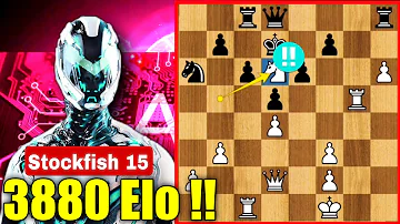 What is the Elo of Stockfish 15?