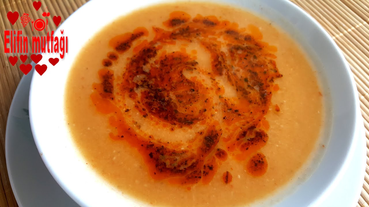 KIRMIZI BİBERLİ MERCİMEK ÇORBASI #çorba #soup #corbatarifleri #cooking #recipe  #recipes#yemektarifi