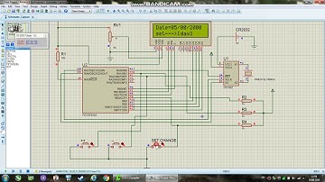 DS1302 RTC Module Date Time Set with 16F628 (DS1302 saat tarih ayarı)