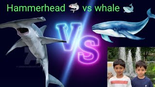 How to Draw a Hammerhead Shark & Blue Whale | Easy Step-by-Step Tutorial