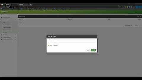 Aanmaken OAUth2 client credentials voor GOPACS API clients