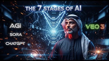 دعاية فيلم وثائقي بالذكاء الاصطناعي واقعي  😱  The 7 Stages of AI