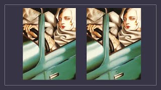 Auto portrait (Tamara in the Green Bugatti), Tamara de Lempicka