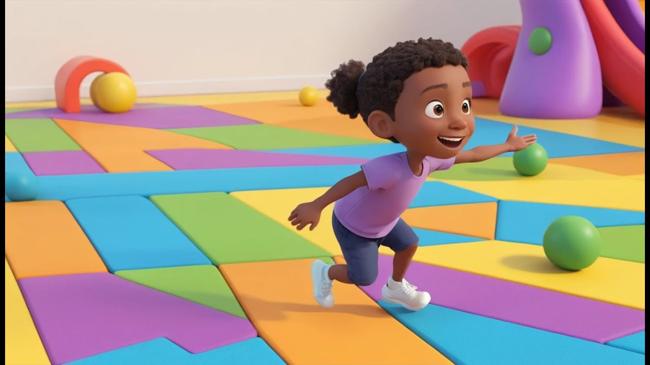 Fall Guys Soft Runner Bounced Backward | Nursery Rhymes for Kids & Baby Songs